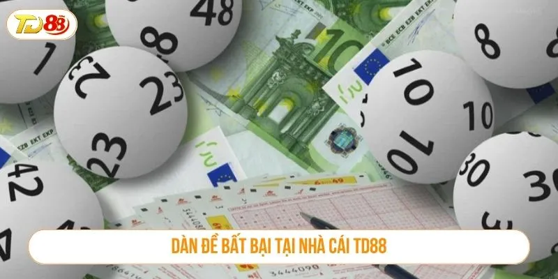 Dàn đề bất bại tại nhà cái TD88