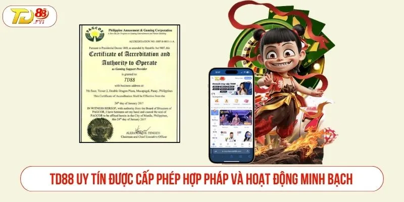 Nhà cái sở hữu giấy phép số #2019-08-BG do PAGCOR cấp