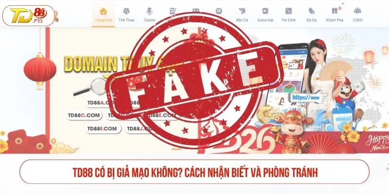 TD88 có bị giả mạo không